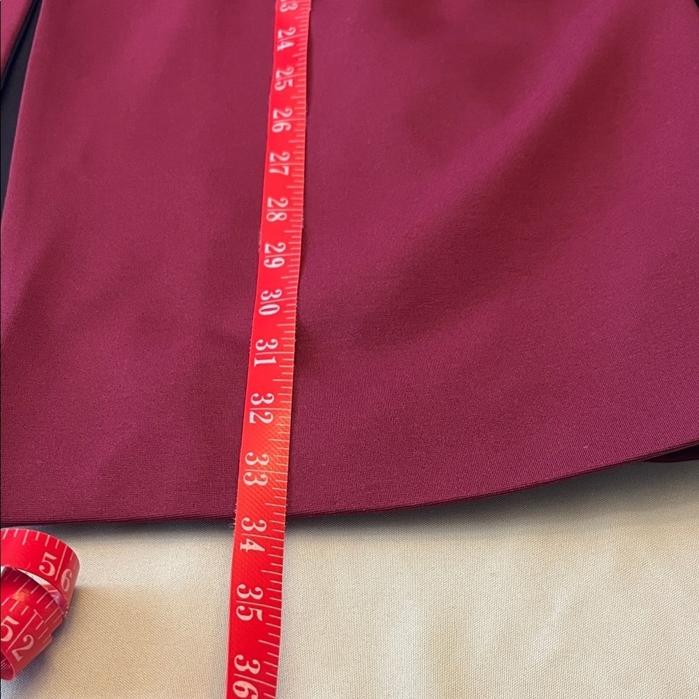 NWT Tahari ASL Black and Burgundy Blazer size 14 - Picture 7 of 7